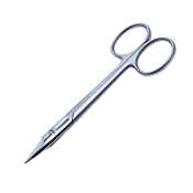 Crown Scissor Straight 4 3/4" (12.0cm) Sharp, Upper Blade Serrated 