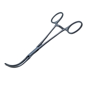 DeBakey Curved Periperal Vascular Clamp Cuved Jaw Length 1 7/8" (48mm) Overall Length 6" (150mm) Straight Shanks  