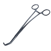 DeBakey Satinsky Vena Cava Clamp 9 3/8" (24cm) Overall Length, Jaw Length 40mm 