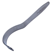 Deaver Retractor Pediatric Blade Width 3/4" (19mm) Overall Length 7" (180mm) With Long Flat Grip Handle 