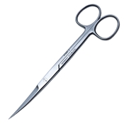 Deaver Scissors, Curved, Sharp/Sharp, 14cm 