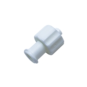 Female To Male Adaptor Sold Individually (White Nylon) 