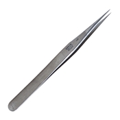 Fine Jewelers Forcep #1 Anti-Mag With Straight Shafts, Sharp Tips, And An Overall Length Of 4 3/4" (12cm)  