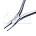 Flat Nose Pliers Serrated Jaws 5mm Tip Overall Length 5 1/2" ( - D8246