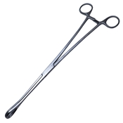 Foerster Sponge Forcep 12" (30.5cm) Straight Serrated 