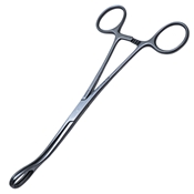 Foerster Sponge Forcep 7" (18cm) Curved With Serrated Jaw  