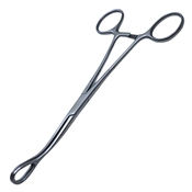 Foerster Sponge Forcep 7" (18cm) Curved with Smooth Jaw 