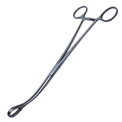 Foerster Sponge Forcep 9 3/4" (25cm) Curved With Smooth Jaw  