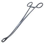 Foerster Spongs Forceps, Curved, 9.5" 