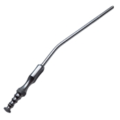 Frazier Suction Tube Angular 14 French With Working Length Of 4 1/4" (10.8cm) And Overall Length Of 7" (17.8cm)  