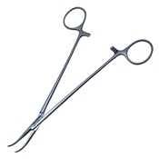 Gemini Forcep Gentle Curve Overall Length 7" (180mm) Delicate Serrated Jaws 