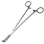 Gemini Forcep Strong Curved Overall Length 9" (230mm) Delicate Serrated Jaws 