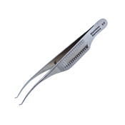 Gills-Welsh Capsule Forceps, Smooth Colibri Tip, Serrated Handle, Polished Finish, Overall Length 2-7/8" (73mm) 