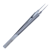 Girard Tying Forceps, Straight Shafts, Ultra-Fine Tying Platform, Round Knurled Handle, Overall Length 4" (102mm) 