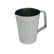 16 Oz Graduated Measure, Easy Grip Handle, Large Smooth Pouring Spout, Dimensions 3-3/4" x 4-5/8" 