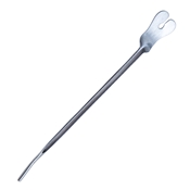 Grooved Director With Probe And Tongue Tie Stainless Steel Overall Length  5" (127mm) 