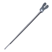 Grooved Director With Probe And Tongue Tie Stainless Steel Overall Length 6" (152mm) 