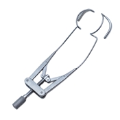 Gueell Lasik Speculum Overall Length 2 1/2"(62mm),17mm Blade Length With Extention Blades 