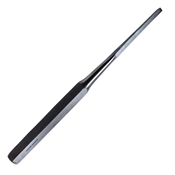 Hibbs Chisel, Straight, 1/4" (6mm) Wide Head, Hexagonal Handle, Overall Length 9-1/2" (240mm) 