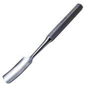 Hibbs Gouge, Curved, 25mm Wide Head, Overall Length 9-1/2" (240mm) 