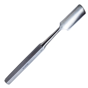 Hibbs Gouge, 32mm Wide, Straight, Hexagonal Handle, Overall Length 9-1/2" (240mm) 