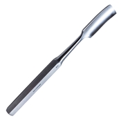 Hibbs Gouge, 22mm Wide, Curved, Hexagonal Handle, Overall Length 9-1/2" (240mm) 