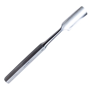 Hibbs Gouge, 28mm Wide, Curved, Hexagonal Handle, Overall Length 9-1/2" (240mm) 