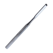 Hoke Chisel, Straight, 1/4" (6mm) Wide Head, Hexagonal Handle, Overall Length 5-1/4" (133mm) 