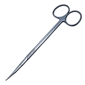 Jamison-Metzenbaum Scissors With Curved Narrow Tips And Overall Length Of 6" (15.2cm)  