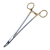 Julian Curved Needle Holder TC 8 1/4" Overall Length 