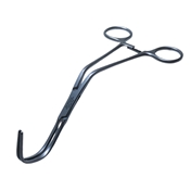 Kay Aorta Clamp 1 3/4" Curved Jaw Length, Depth 1 1/4" With Overall Length of 8" (203mm) 