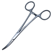 Kelly-Rankin Hemostatic Forcep Curved Overall Length 6 1/4" (159mm)  