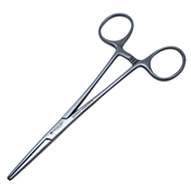 Kelly-Rankin Hemostatic Forcep Straight Overall Length 6 1/4" (159mm) 