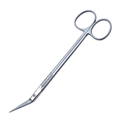 Kelly Scissors 6-1/4" 16cm, Angled  