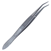 Kurth Cilia Forcep Angled Jaws Overall Length 4 1/2" (114mm) 