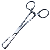 Lahey Goiter Vulsellum Forceps, Straight, 3 x 3 Teeth, Overall Length 6" (152mm) 