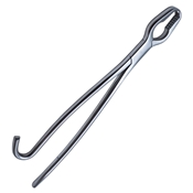 Lane Bone Forcep Without Ratchet And Overall Length of 13" (330mm) 