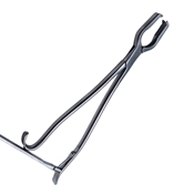 Lane Bone Holding Forcep Straight Jaws With Ratchet With Overall Length 13" (330mm) 