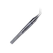 Lerner Croy Capsulorhexis Utrata Forceps, 11.5mm Vaulted Shanks, Fine Angled Cystotome Tips, Slight Serrations On The Inside, Ergonomic Round Masket Handle, Overall Length 4-1/3" (110mm) 