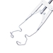 Lieberman Nasal Adult V-Wire Speculum With Adjustable Mechanism - 11-2-6786-N