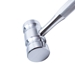 MSI Precision III Medium Stainless Steel Mallet With Cylinder Shaped Head With Two Round Grooves - M01700