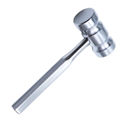 MSI Precision III Medium Stainless Steel Mallet With Cylinder Shaped Head With Two Round Grooves 