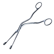 Magill Adult Catheter Forceps, Serrated Jaws, For Introducing Endotracheal Tubes, 9" Overall Length 