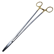 Mayo Hegar TC Needle Holder Overall Length 12" (305mm) With Tungsten Carbide Inserts  