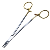 Mayo Hegar TC Needle Holder Overall Length 7" (178mm) With Tungsten Carbide Inserts 