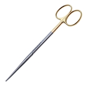 Metzenbaum (Lahey) TC Scissor Straight Delicate Fine Blunt Blades Overall Length 5 3/4" (145mm)  