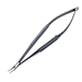 Microvascular Needle Holder Curved Without Lock Overall Length 5 1/2" (14cm)  - 15-5236WL