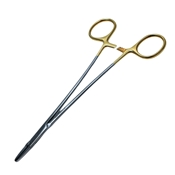 Mini Ryder Needle Holder Narrow Tungsten Carbide Inserts Jaws Serrated Overall Length 7" ( 180mm)   