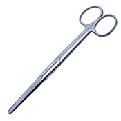 Operating Scissors Straight Blunt / Blunt Blades Overall Length 6 1/2" (165m) With Precision Two Tone Finish 