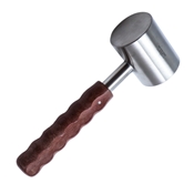 Heath Mallet, Cylinder Shaped Head, Phenolic Handle, 2lb 4.8oz, Diameter 1.576" (50mm), Overall Length 7-7/8" (201mm) 